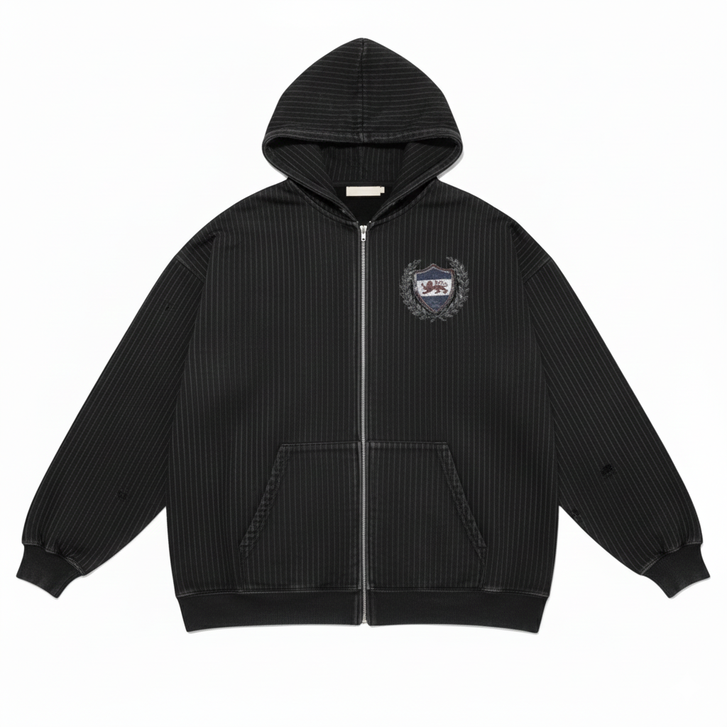 Pinstripe Hoodie